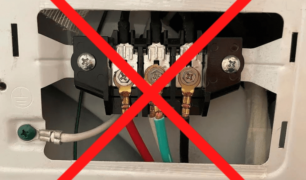 Improperly Wired Dryer GFCI